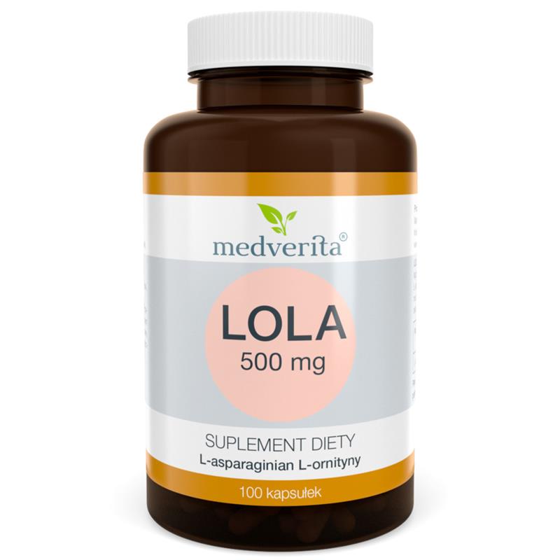 Medverita LOLA L- asparaginian L- ornityny 100 k-24444