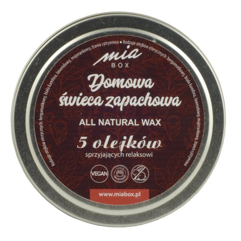 MiaBox Domowa świeca RELAKS 15 ml-24469