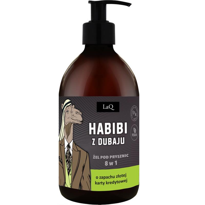 LAQ Habibi z Dubaju żel pod prysznic 500 ml 8w1-24489
