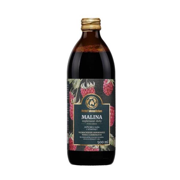 Herbal Monasterium Malina Sok z witaminą C 500 ml-24498