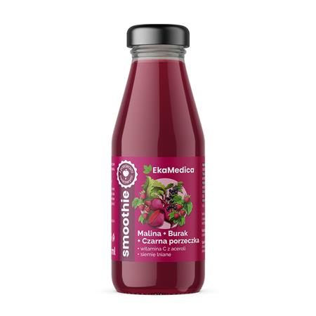 Ekamedica Smoothie Malina Burak Porzeczka 250 ml-24554