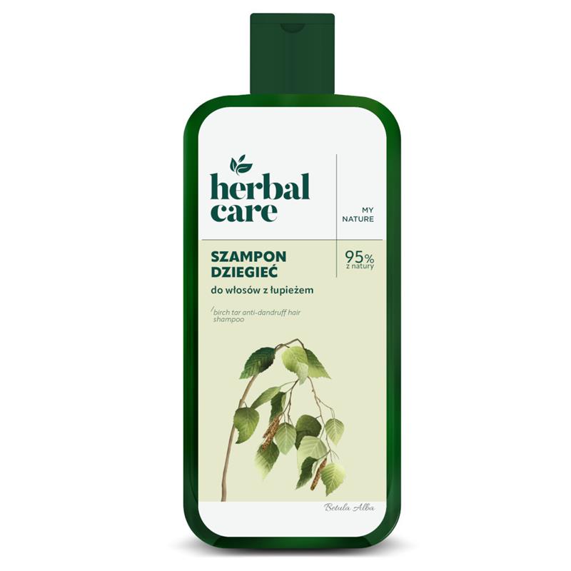 Herbal Care Szampon Dziegieć 330 ml na łupież-24563