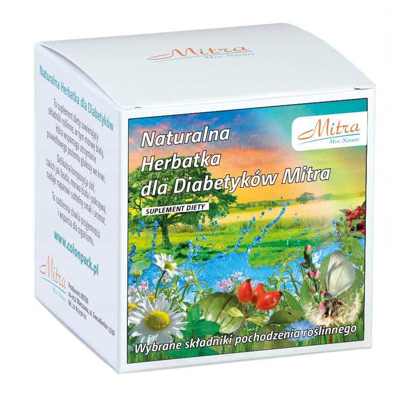 Mitra Naturalna Herbata dla Diabetyków 30x2g-24569