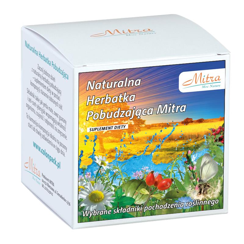 Mitra Naturalna Herbata Pobudzająca 30x2g-24567