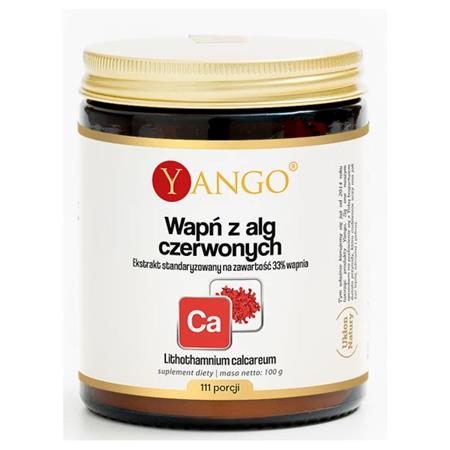 Yango Wapń z alg czerwonych 111 porcji 100 g-24619