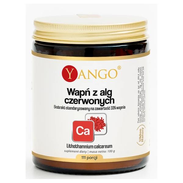 Yango Wapń z alg czerwonych 111 porcji 100 g-24619