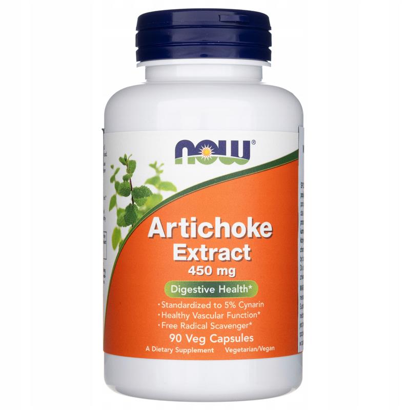 Now Foods Artichoke Extract karczoch 450 Mg 90 K-24630