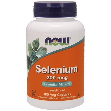 Now Foods Selen 200 mcg 180 k-24641