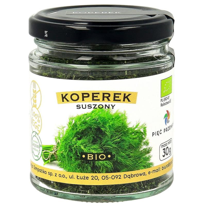Pięć Przemian Koperek suszony BIO 30 g-24698