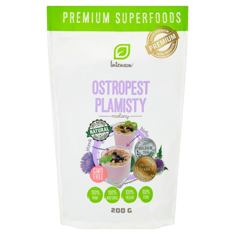 Intenson Ostropest Plamisty mielony 200 g-24720