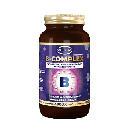 Asepta Witamina B - complex 100 kap-24723