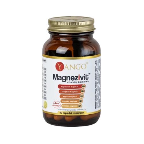 Yango Magnezivit 90  kapsułek zestaw magnezów-24751