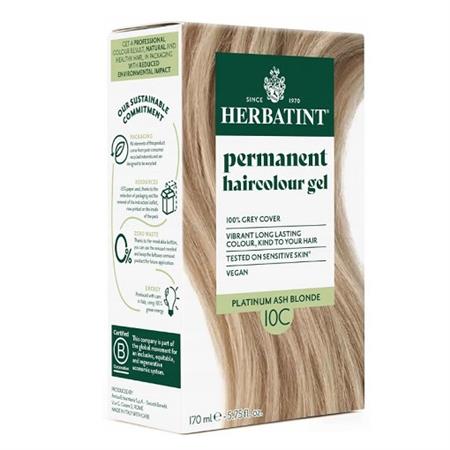 Herbatint Farba w żelu 10C Szwedzki  Blond 150 ml-24756