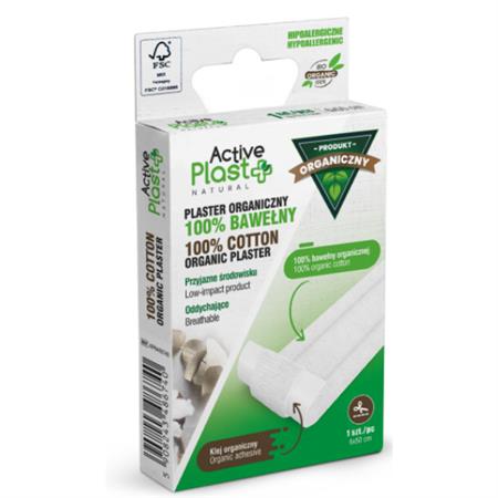 ActivePlast Plaster 100% Organic Cotton 1 szt 50/6-24767
