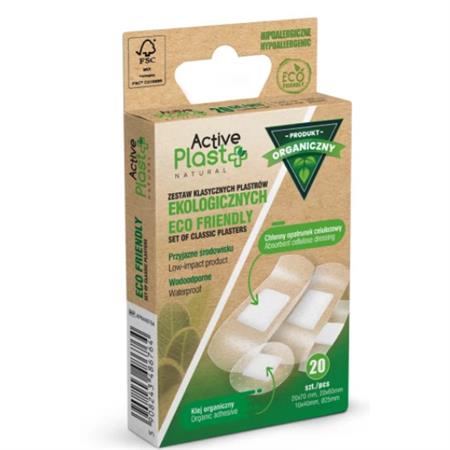 ActivePlast Plaster Natural ECO Friendly 20 szt -24773