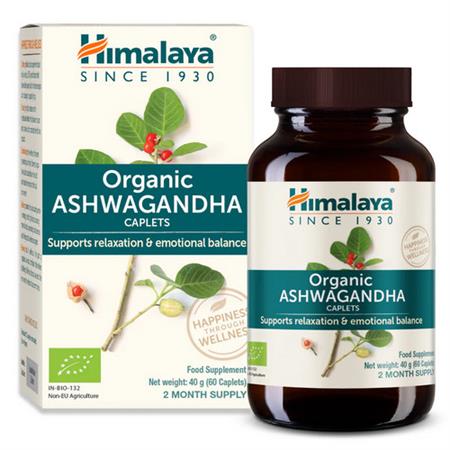 Himalaya Organic Ashwagandha 60 Kaps.-24793