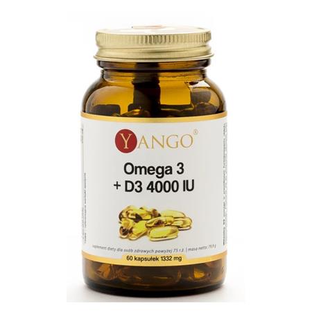 Yango Omega 3 + D3 4000IU 60 k-24806