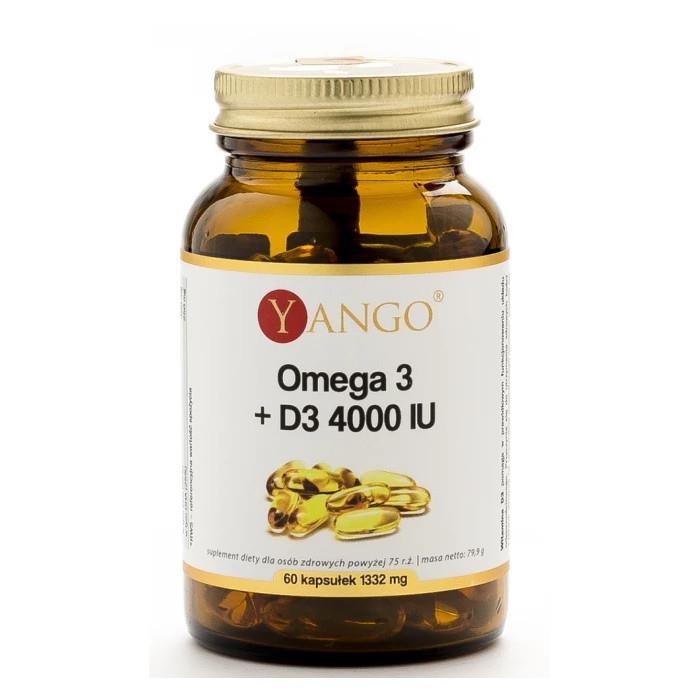 Yango Omega 3 + D3 4000IU 60 k-24806