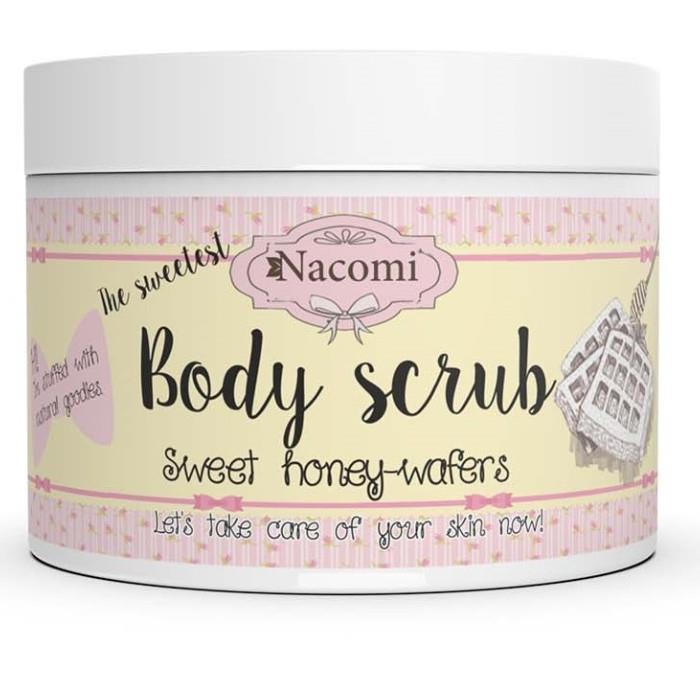 Nacomi Peeling cukrowy do ciała miodowe gofry 200g-24813