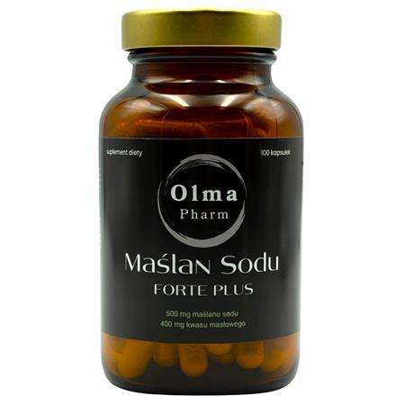 Olma Pharm Maślan Sodu Forte Plus 100 kapsułek-24827