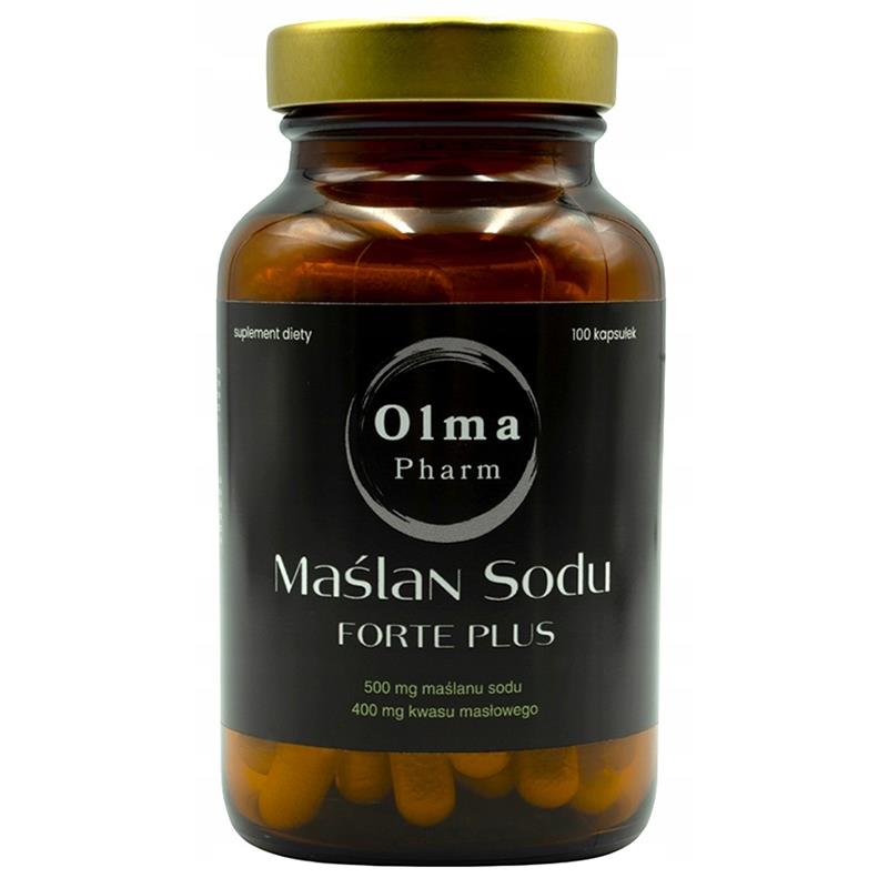 Olma Pharm Maślan Sodu Forte Plus 100 kapsułek-24827