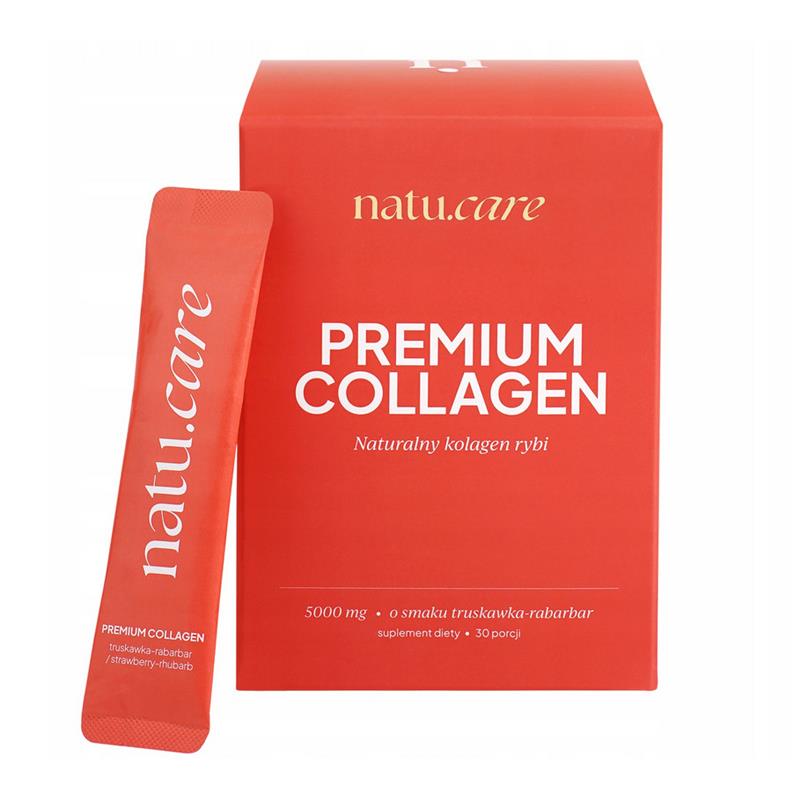 Natu Care Kolagen Premium 5000 mg truskawka-rabarb-24878