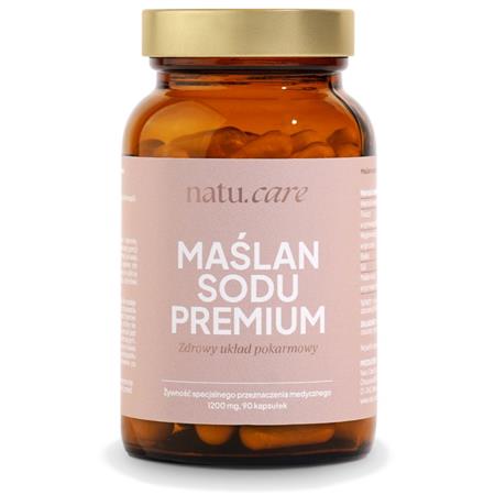Natu Care Maślan Sodu Premium 1200 mg 90 k-24874