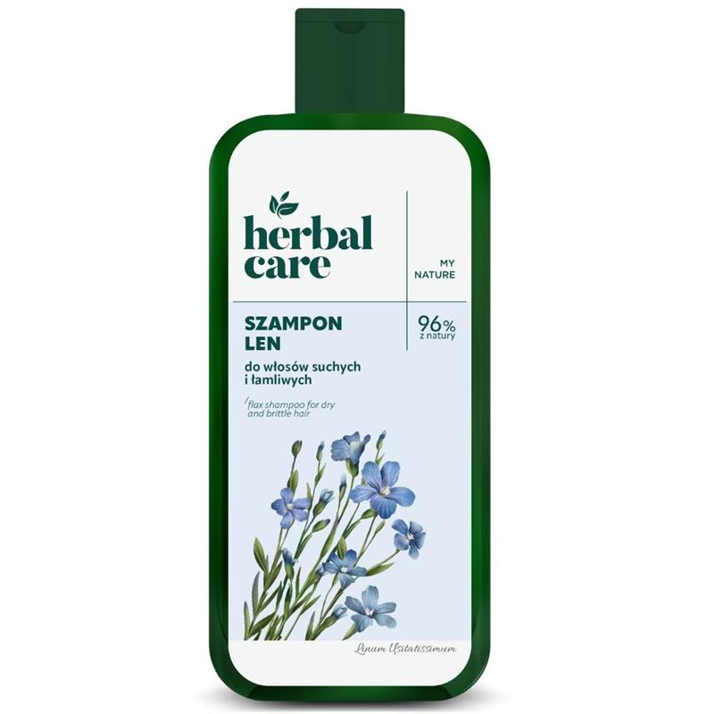 Herbal Care Szampon Len 330 ml wł suche i łamliwe-24935