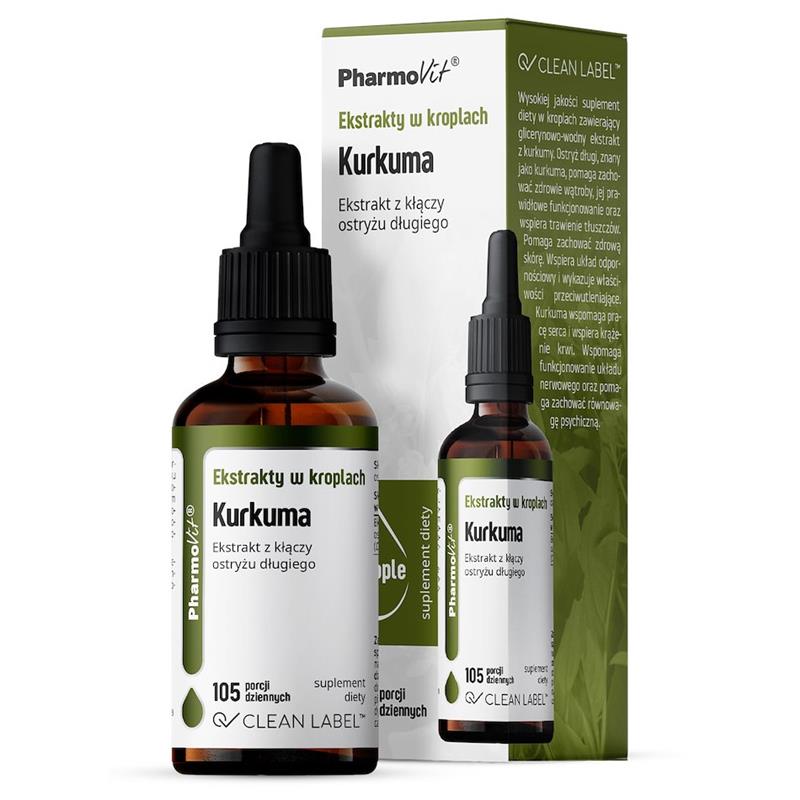 Pharmovit Kurkumina Ekstrakt w kroplach 30 ml-24941