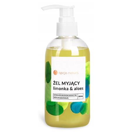 Opcja Natura Żel myjący limonka & aloes 250 ml -24962