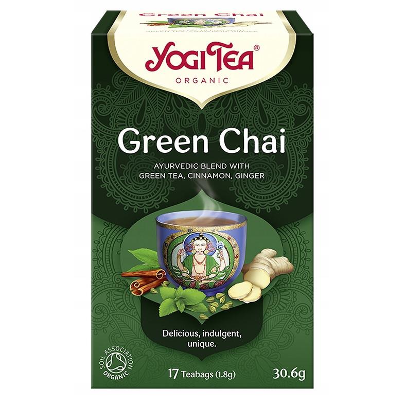 Yogi Tea Herbata Green Chai BIO 17 saszetek-24969