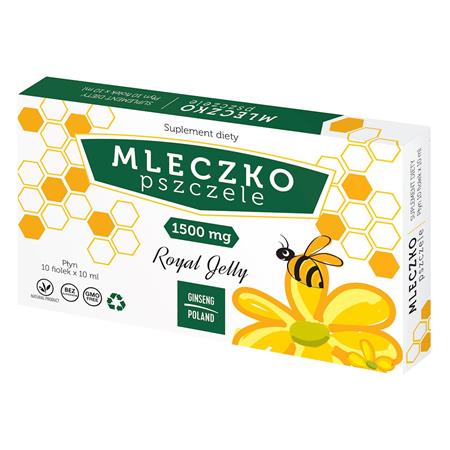 Ginseng Poland Mleczko Pszczele 1500 mg 10 x 10-25010