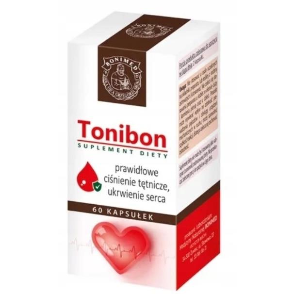 Bonimed Tonibon 60 kapsułek prawidłowe ciśnienie-25023