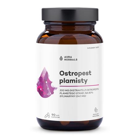 Aura Herbals Ostropest Plamisty 80% Sylimaryny 90 -25051