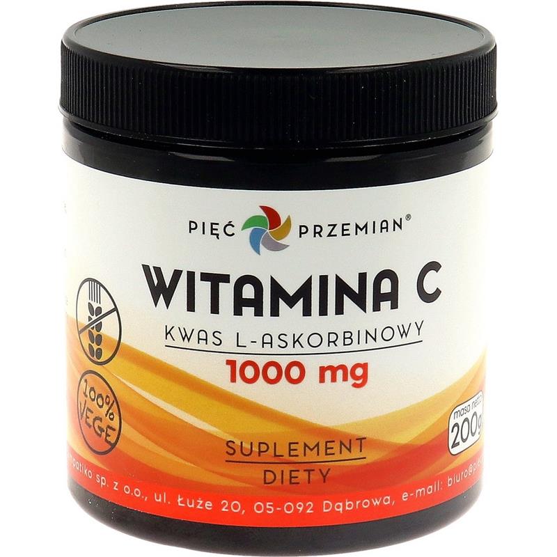 Pięć Przemian Witamina C 1000mg 200 g-25059