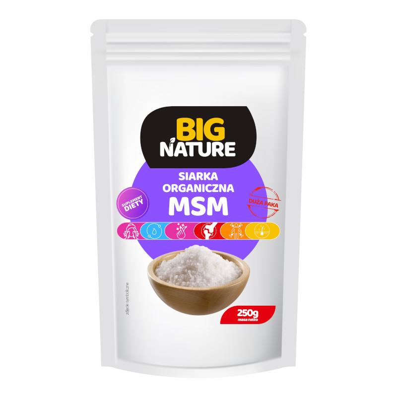 Big Nature Siarka Organiczna MSM 250 g-25088
