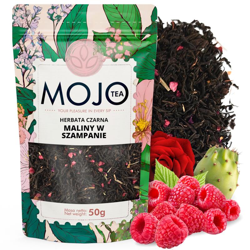 MOJO TEA Herbata czarna Zielone jabłuszko 50 g-25106