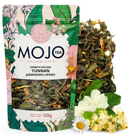 MOJO TEA Herbata zielona Yunnan jaśminowo lipowa -25121