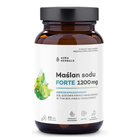 Aura Herbals Maślan Sodu Forte 1200 mg 60 k-25131