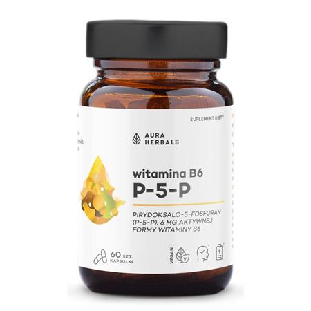 Aura Herbals Witamina B6 P-5-P 60 szt-25125