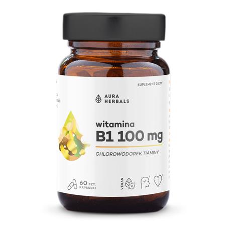 Aura Herbals Witamina B1 100 mg 60 szt-25127