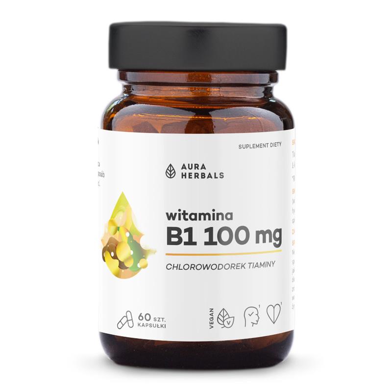 Aura Herbals Witamina B1 100 mg 60 szt-25127