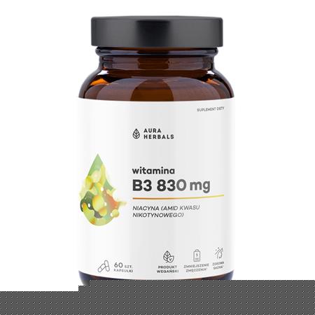 Aura Herbals Witamina B3 830 mg 60 k-25141