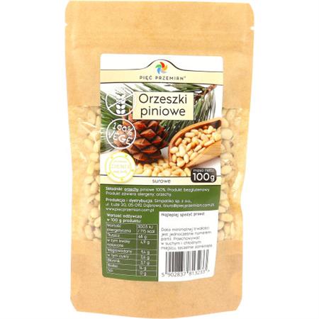 Pięć Przemian Orzeszki piniowe 100 g-25169