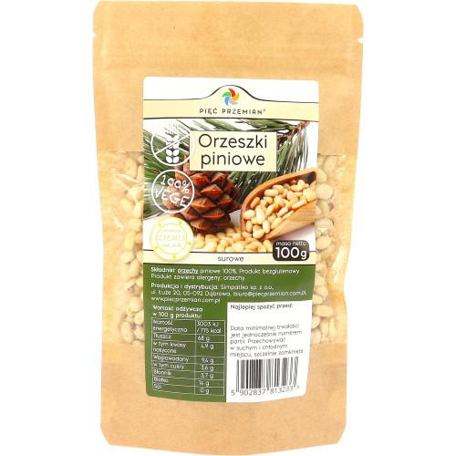 Pięć Przemian Orzeszki piniowe 100 g-25169