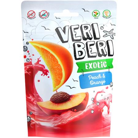 Veri Beri Bezglutenowe żelki brzoskwinia pomarańcz-25176