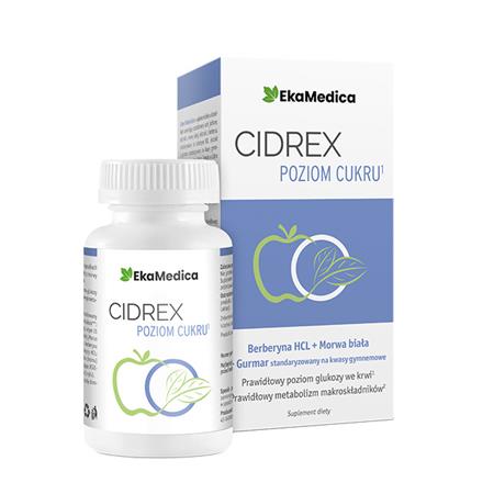 Ekamedica Cidrex Forte poziom cukru 60 k.-25181