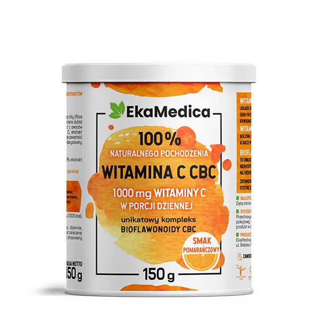 Ekamedica Witamina C CBC pomarańcza 150 g-25180