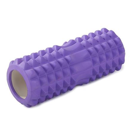 Wałek do masażu Yoga Roller Fioletowy - 33*14cm-25202