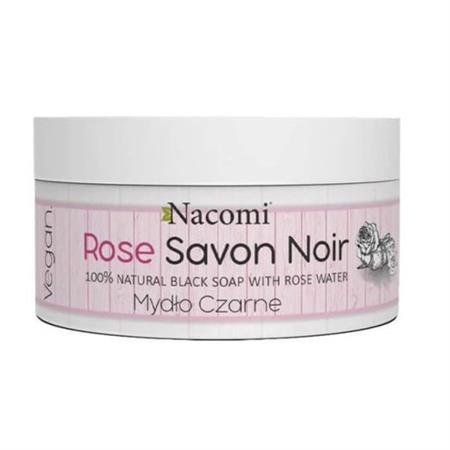 Nacomi Rose Savon Noir Mydło czarne 125 g-25237